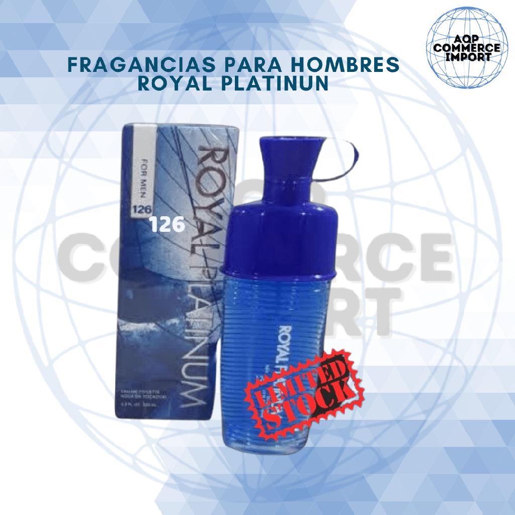 EAU DE TOILETTE ROYAL PLATINUM - VARON 100ML