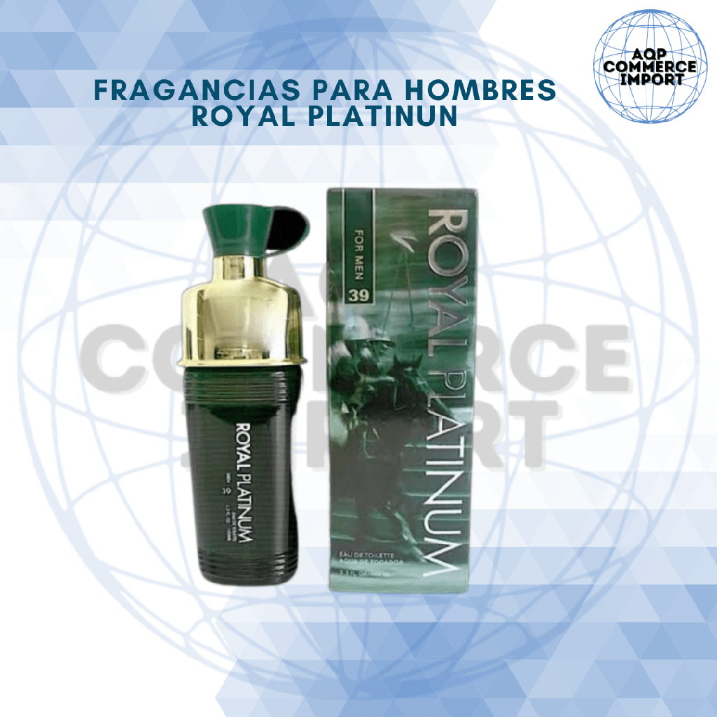 EAU DE TOILETTE ROYAL PLATINUM - VARON 100ML