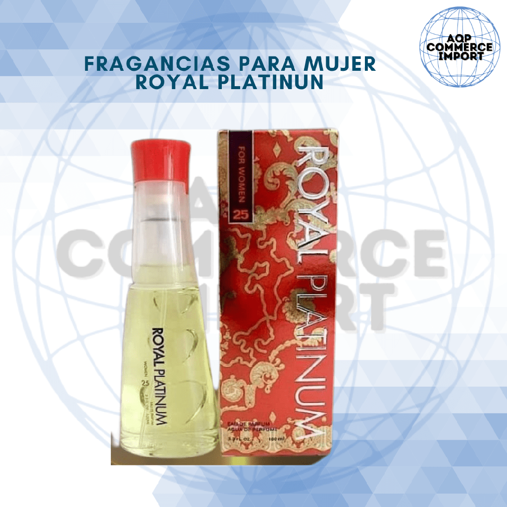 EAU DE PARFUM ROYAL PLATINUM - MUJER 100ML 