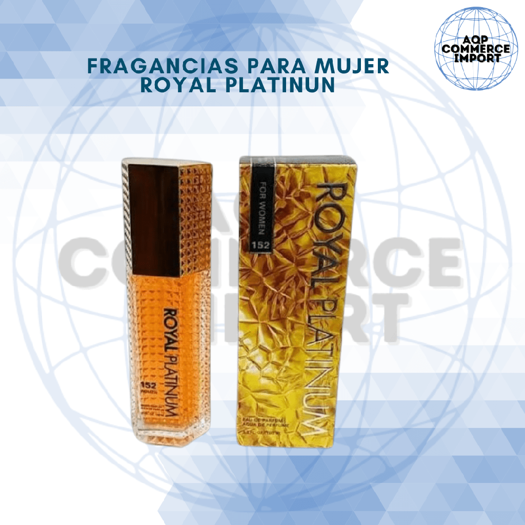 EAU DE PARFUM ROYAL PLATINUM - MUJER 100ML 