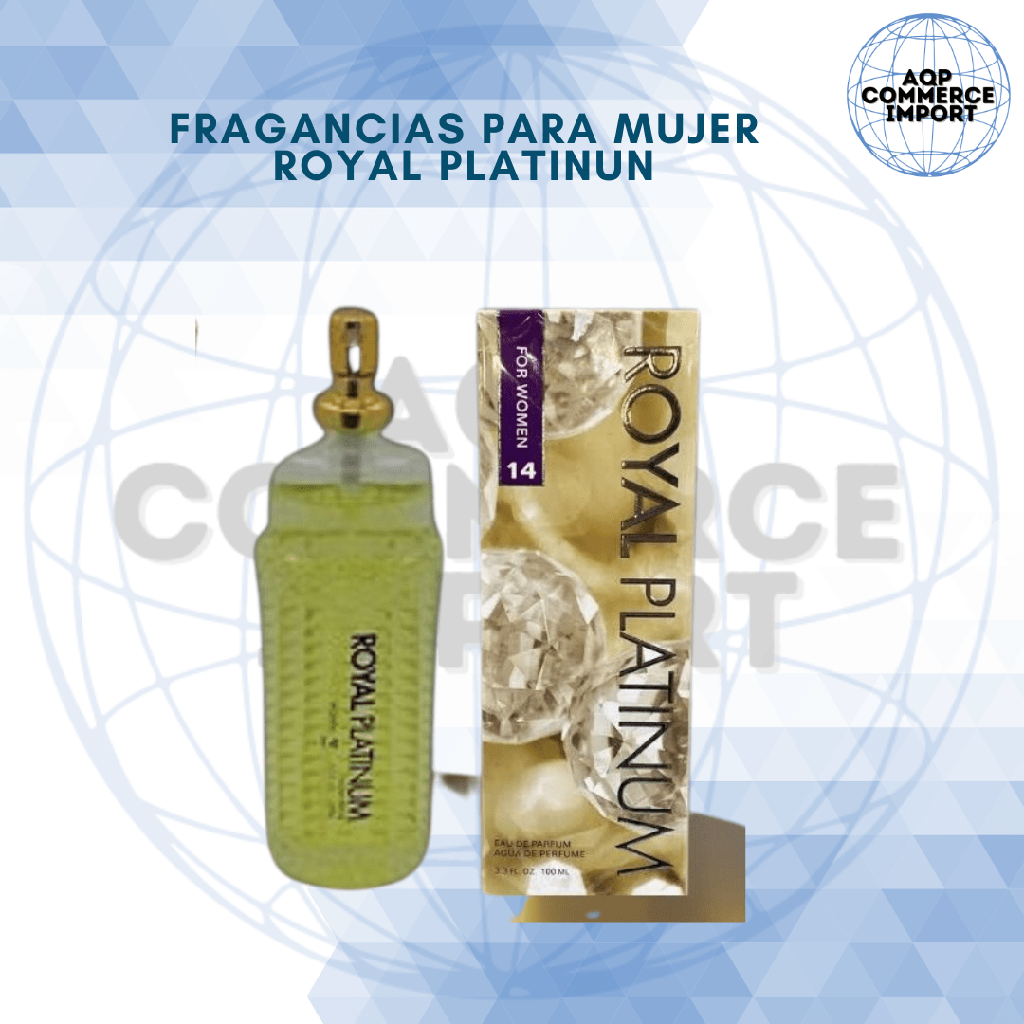 EAU DE PARFUM ROYAL PLATINUM - MUJER 100ML 