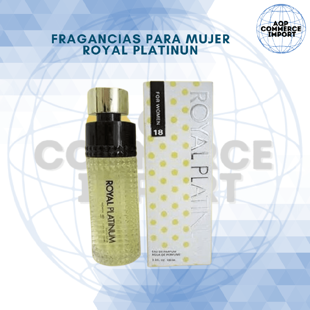 EAU DE PARFUM ROYAL PLATINUM - MUJER 100ML 