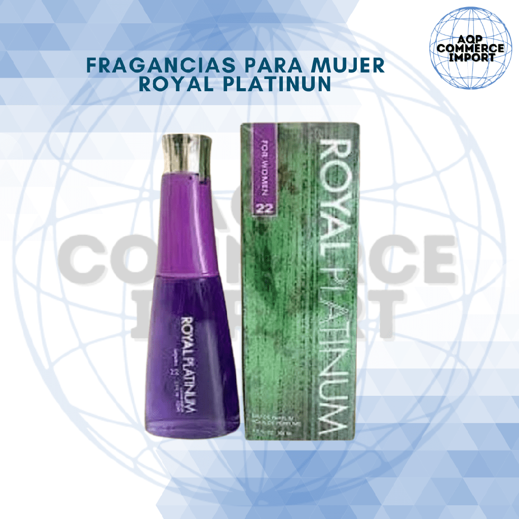 EAU DE PARFUM ROYAL PLATINUM - MUJER 100ML 