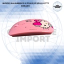 MOUSE INALAMBRICO A PILAS HELLO KITTY