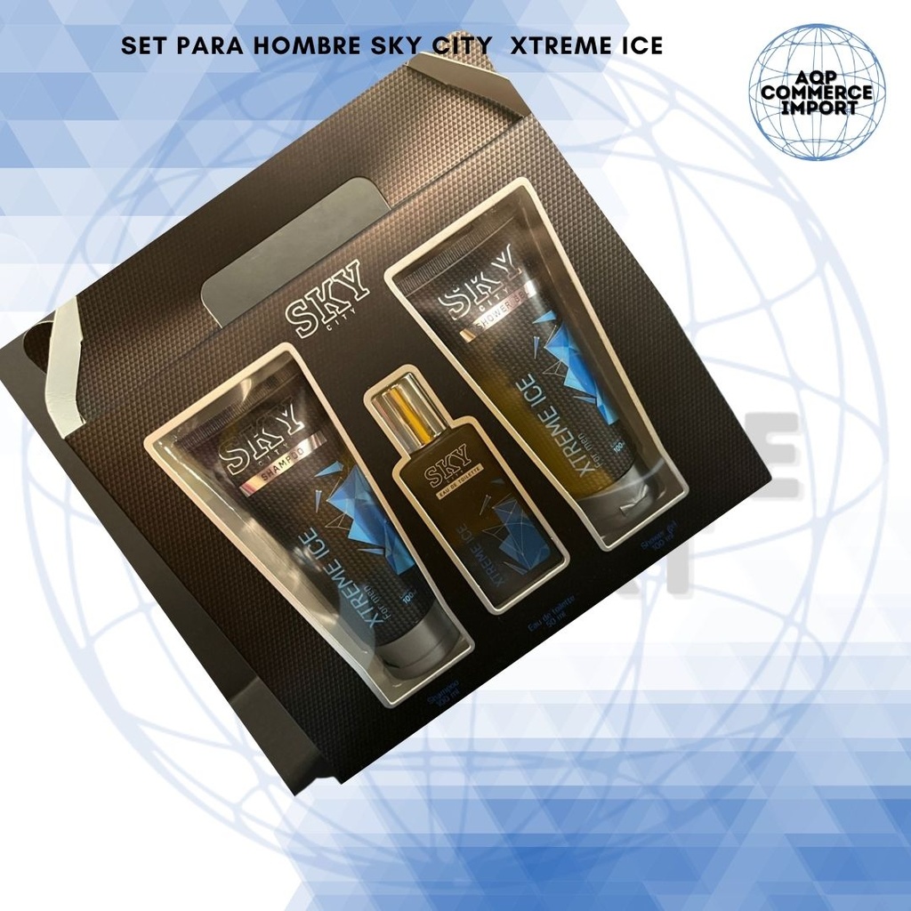 SET SKY HOMBRE - SHAMPO, COLONIA Y SHOWER GEL