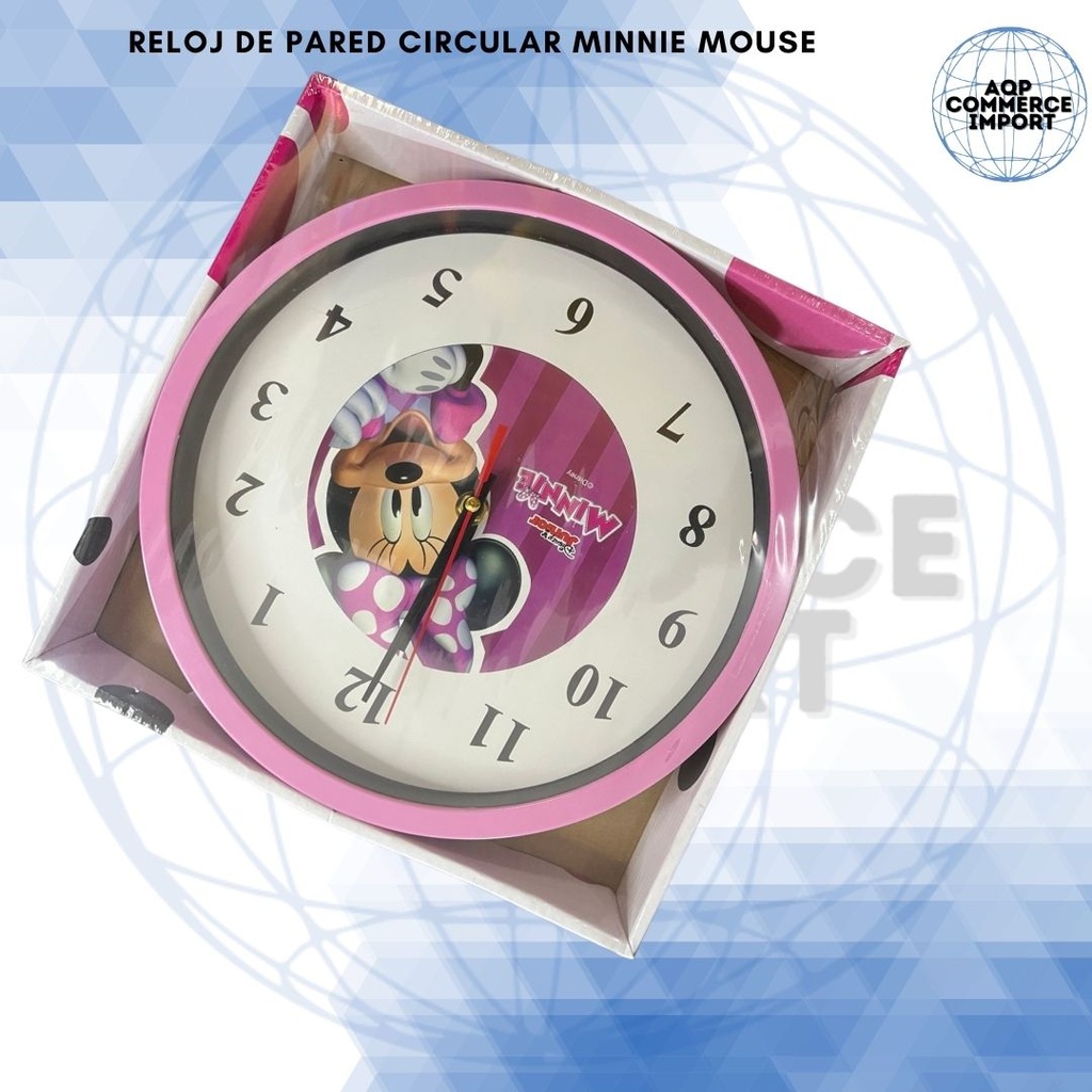 RELOJ DE PARED CIRCULAR - LICENCIADOS