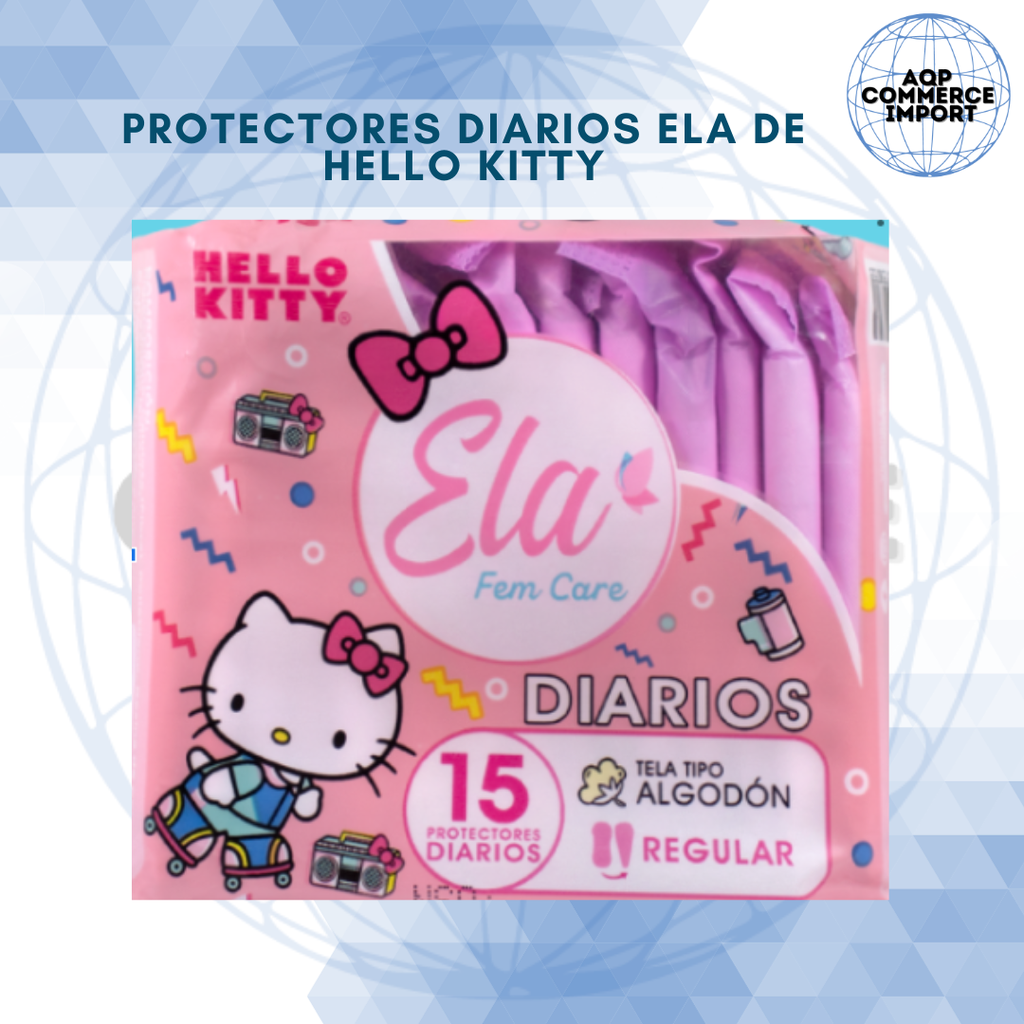 PROTECTORES DIARIOS ELA (15UNDS)