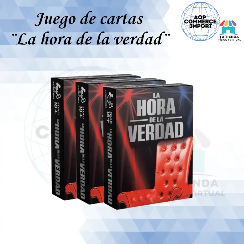 JUEGO CARTAS ¨LA HORA DE LA VERDAD¨