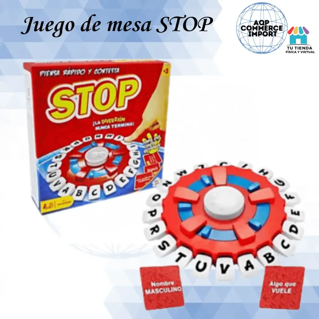 JUEGO DE MESA STOP