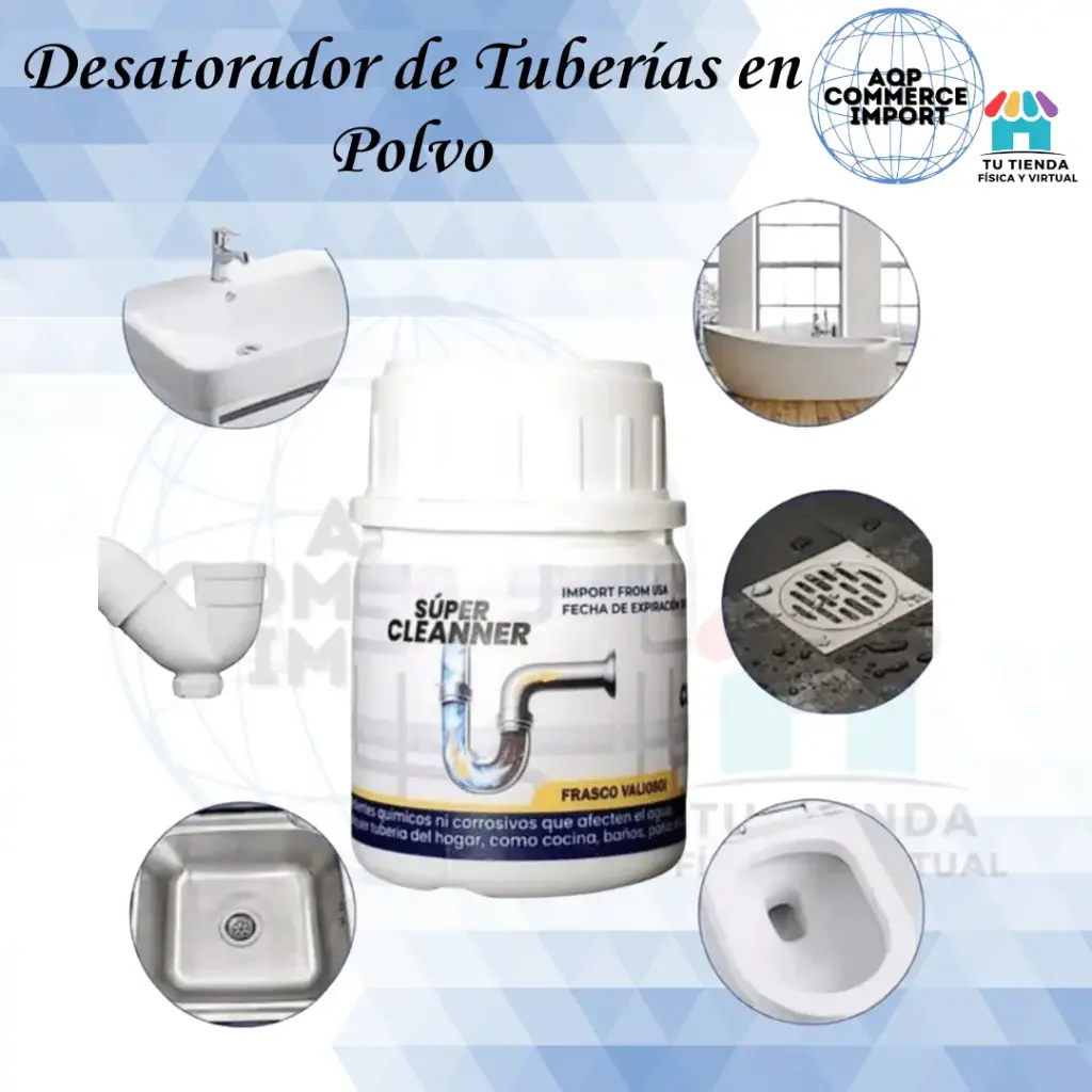 DESATORADOR DE TUBERIAS EN POLVO