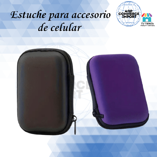 ESTUCHE PARA ACCESORIO DE CELULAR 
