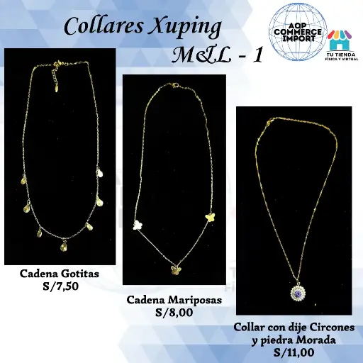 CADENA MARIPOSAS M&L