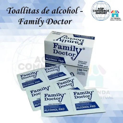 TOALLITAS DE ALCOHOL - FAMILY DOCTOR