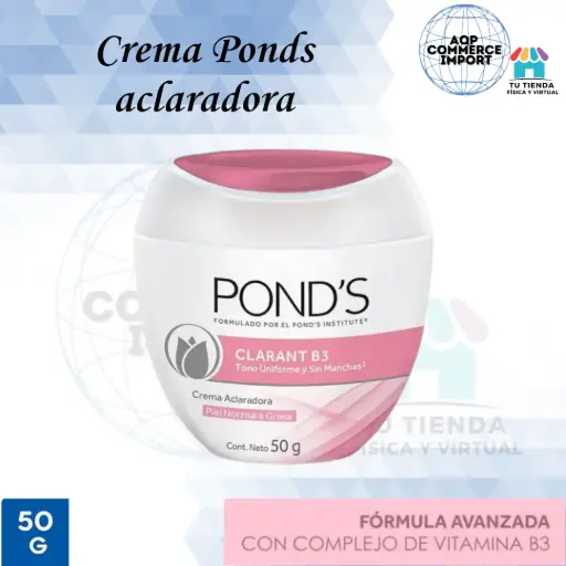 CREMA PONDS ACLARADORA 50g