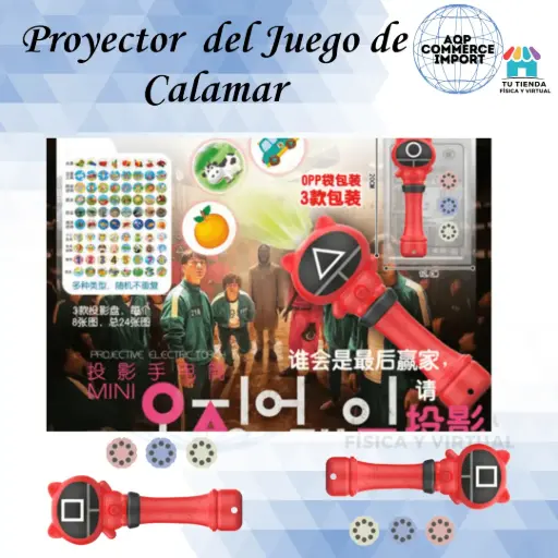 PROYECTOR DEL JUEGO DE CALAMAR