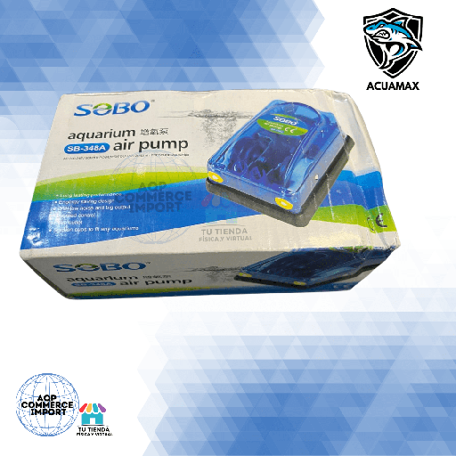 MOTOR DE AIRE  DE 2 ENTRADAS SOBO SB-348A
