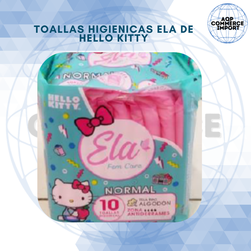 TOALLA HIGIÉNICAS ELA (10UNDS)